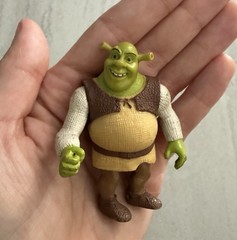 Rare Vintage Fast Food Promotional Toy Figure Shrek Ogre Green Character Kidcore