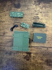 GI Misc Accessories 1960s -Damaged Shoes, Weapons Field items- READ DETAILS