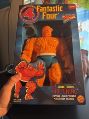 Fantastic Four The Thing 10 inch Action Figure Deluxe Edition Toy Biz 1995 NIB