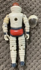 Vintage Hasbro 1983 GI Joe Ace v1 Figure Complete W Helmet Skystriker Pilot