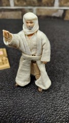 Vintage Kenner Indiana Jones 1982 Map Room Adventure Set Map Base & Figure