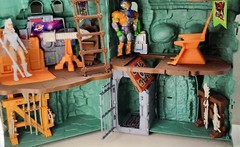 Add-on Dungeon Jail Cell – 3D Printed – For MOTU Origins Castle Grayskull
