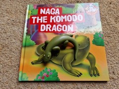 DEAGOSTINI MY ZOO ANIMALS COLLECTION – NAGA THE KOMODO DRAGON FIGURE & BOOK SET