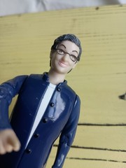 Shushing Nancy Pearl Librarian Female Action Figure 2008 Accoutrements NO BOOK