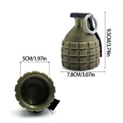 For 50mm Tow Bar Grenade Prop Covers Cap Ornament Tow Bar Cap Universal Hitch.
