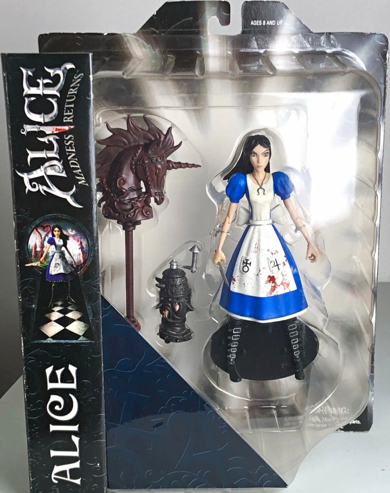 NECA Alice: Madness Returns Alice Action Figure Boxed w/ Hobby Horse Set