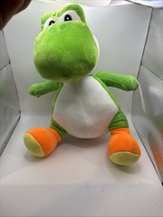 Giant 16″ Yoshi Plush Toy Super Mario Bros Nintendo Stuffed Animal NEW