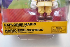 Super Mario Odyssey Explorer Mario w Blue Power Moon World of Nintendo Jakks NIB