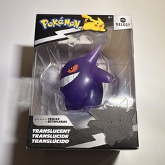 Jazwares Pokémon Select Series 2 Translucent Gengar Figure Box sealed 2022