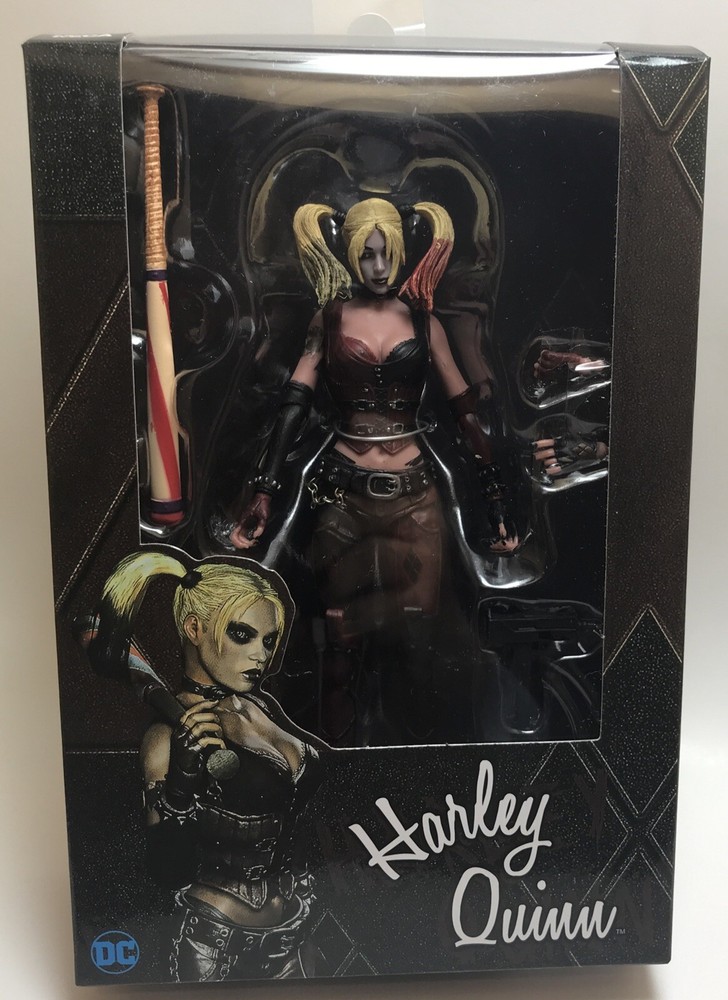 DC Harley Quinn 7″ Action Figure NECA Batman Arkham City Toys New Gift
