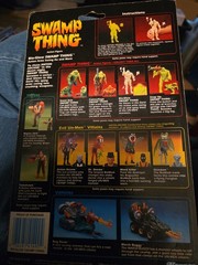 Bio Glow Swamp Thing Action Arm Swing Ax & Mace VTG Action Figure 1990 KENNER
