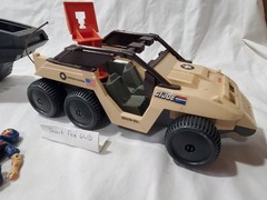 80s GI Joe Hasbro Parts Lot Devilfish Seat HISS Tank Desert Fox Vehicles Figures