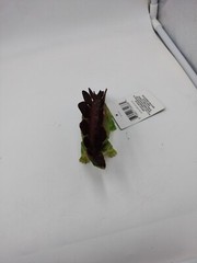 GREEN AND BROWN STEGOSAURUS 7.5 INCH FIGURE