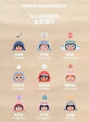 The Sea Otter (Super Secret )Crybaby Cry Me An Ocean Series Blind Box Confirmed