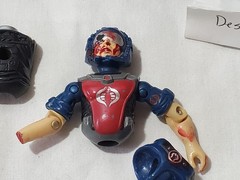 80s GI Joe Hasbro Parts Lot Devilfish Seat HISS Tank Desert Fox Vehicles Figures