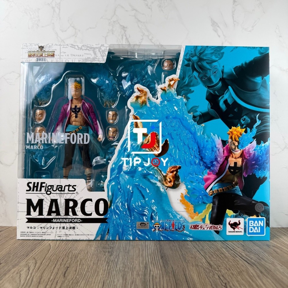 Bandai S.H.Figuarts One Piece Marco Marineford Action Figure New
