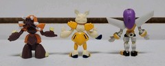 Medabots Figure Lot w/Cards, Dice & Posters – Samurai, Warbandit, Phoenix & More