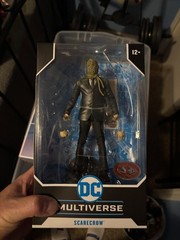 McFarlane DC Multiverse SCARECROW Batman Begins Figure Red Platinum Edition