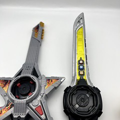 Ninninger Guitar Ningeki Star Sword Gun Power Rangers Ninja Steel Gold set