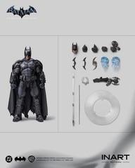 INART Batman Arkham Origins Battle Damaged 1/12 Figure DC Action