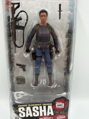 McFarlane The Walking Dead TV Series 10 Sasha 5” Action Figure Exclusive New