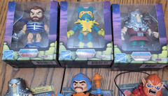 Loyal Subjects MOTU Action Vinyls 11 Figure Lot Ram Man Chase Boxed Loose +Bonus