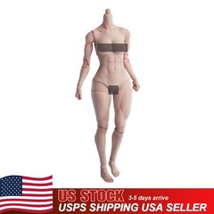 US Worldbox AT206A 1/6 Pale Female Strong Muscle Flexible Joint Body 12” Figure