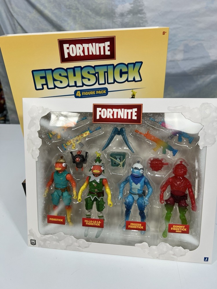 Fortnite Fishstick 4-Pack Jazwares Vault