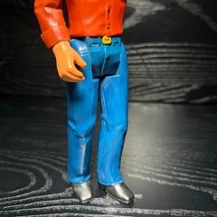 Play People – Rodeo Cowboy v2.0 (Tonka, 1979, Poseable) 8″ Action Figure *Loose*