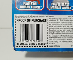 UNOPENED 2005 Fantastic 4 – FLAME-ON HUMAN TORCH ToyBiz