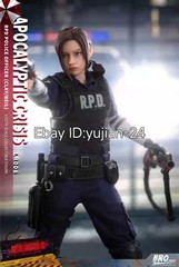 1/12 Brotoys LR006 Doomsday Crisis RPD Police Officer Suit Clay Neil Figure