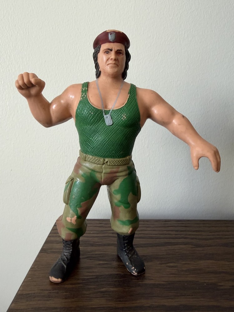 WWE WWF LJN CORPORAL KIRCHNER 8″ WRESTLING FIGURE 1986 VINTAGE Titan Toys