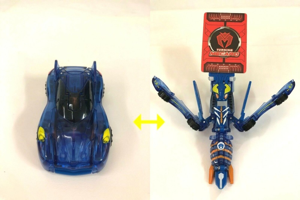 [TURNING MECARD] WINGTOK Transformable Robot Car Korea Animation TV Figure+2card