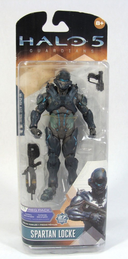 HALO 5 GUARDIANS SPARTAN LOCKE WITH HELMET REQ PACK ACTION FIGURE MCFARLANE 2015