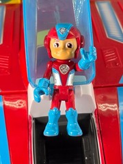 PAW Patrol Air Patroller Rescue Jet w/ Ryder Figure Transforming Aircraft Works