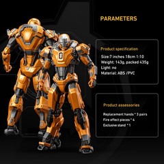 HIPLAY ZD Toys Iron Man MK36 Regulator Non-Luminous 1/10 Scale Action Figure