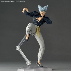 Kaiyodo Revoltech Amazing Yamaguchi Garou One Punch Man Action Figure with Bonus