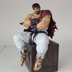 14cm Street Fighter 6 Anime Game Figure Ryu Action Figure Noodle Stopper Ryu Fig