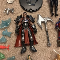 DC 4 Inch Loose Figure Lot Spinmaster Mattel Atom Manta Superman Gold Bane 25LO