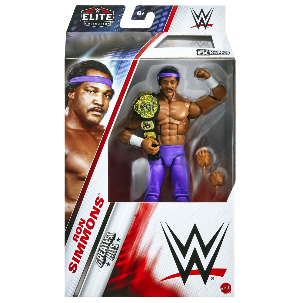 Ron Simmons – WWE Elite Greatest Hits 7 Mattel Toy Wrestling Action Figure