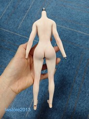 YM507 1/6 Female Body Makeup Pale Skin Large Breast Muscle Girl 12″ Figure Toys