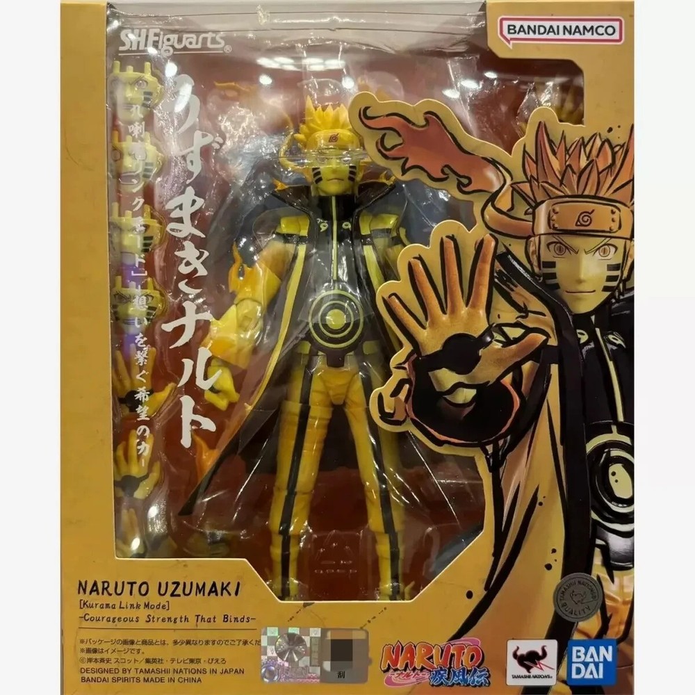 Bandai SHF S.H.Figuarts Naruto Uzumaki (Kurama Link) Courageous Strength That B~
