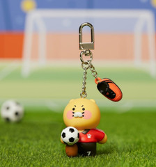 KAKAO Friends CHOONSIK Sports KEYRING Tennis Golf Yoga Bag Charm + Track