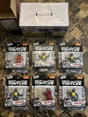 Teenage Mutant Ninja Turtles Comic Book Collection 6 Figures W/ Original Box