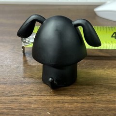 Skelanimals Dax Dog Collectible Vinyl Figure 2006 Toynami – Glow in the Dark