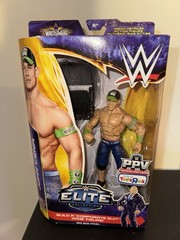 MINT WWE Elite Collection John Cena Figure ToysRUs Exclusive BAF WrestleMania 30