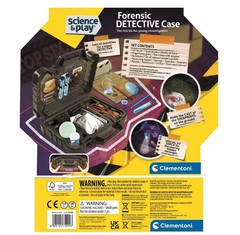 Clementoni – SCIENCE & PLAY: FORENSIC DETECTIVE CASE, Crack the Case (8+ Years)