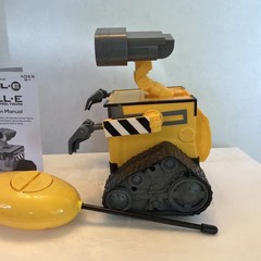 Wall-E Disney Pixar Hello Wall-E Robot Toy 9″ Remote Control Robot Works