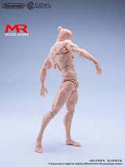 Romankey X COWL 1/12 Super Flexible Male Joint Body 16.5cm Muscle Strong Figure