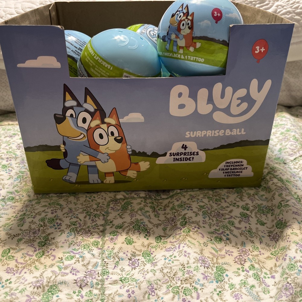 Bluey Surprise Ball- this includes 13 Bluey surprise balls.